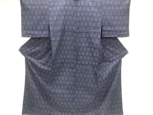 Japanese Kimono / Tsumugi Omeshi Silk